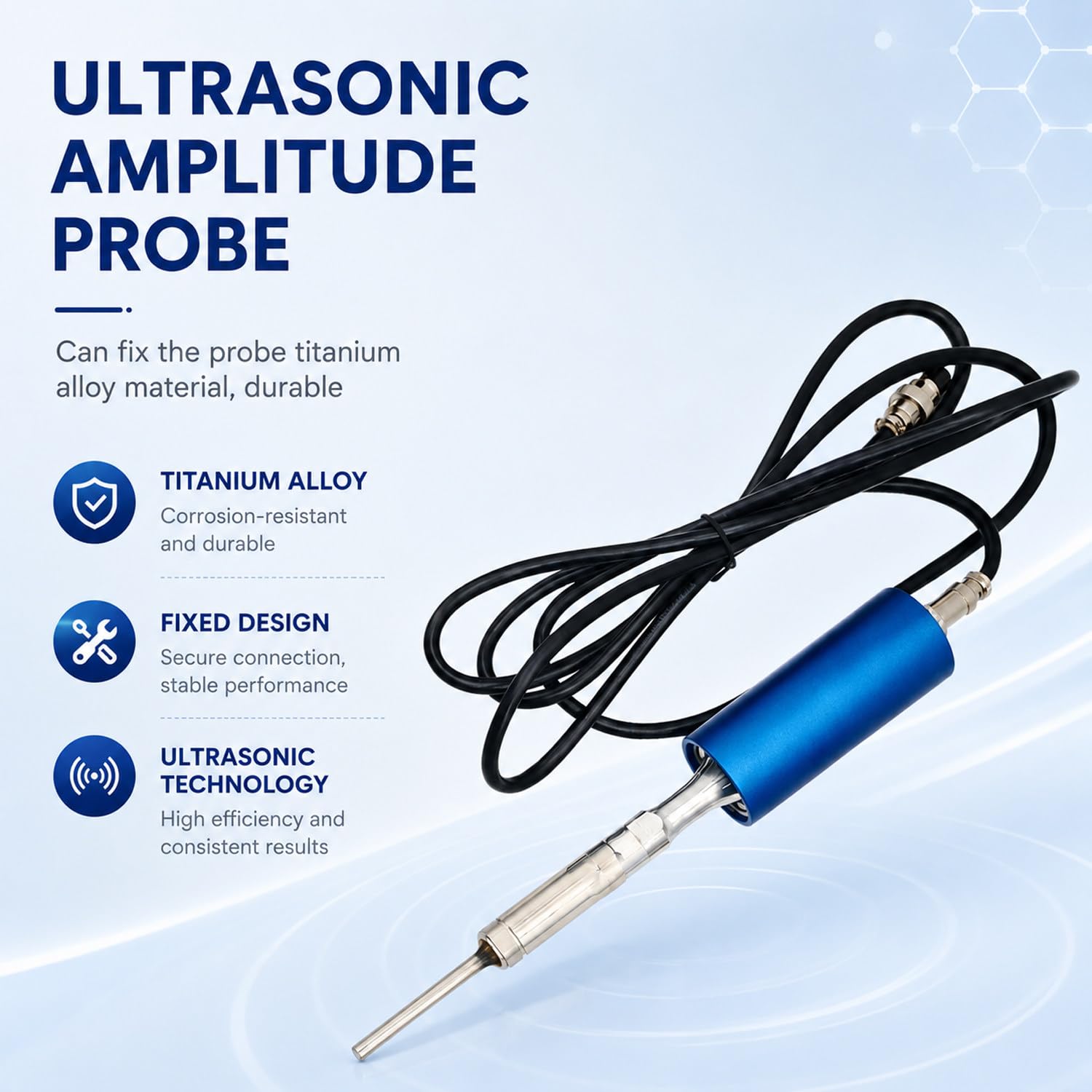 Szybki homogenizator ultradźwiękowy, laboratoryjny homogenizator cyfrowy 4mmprobe