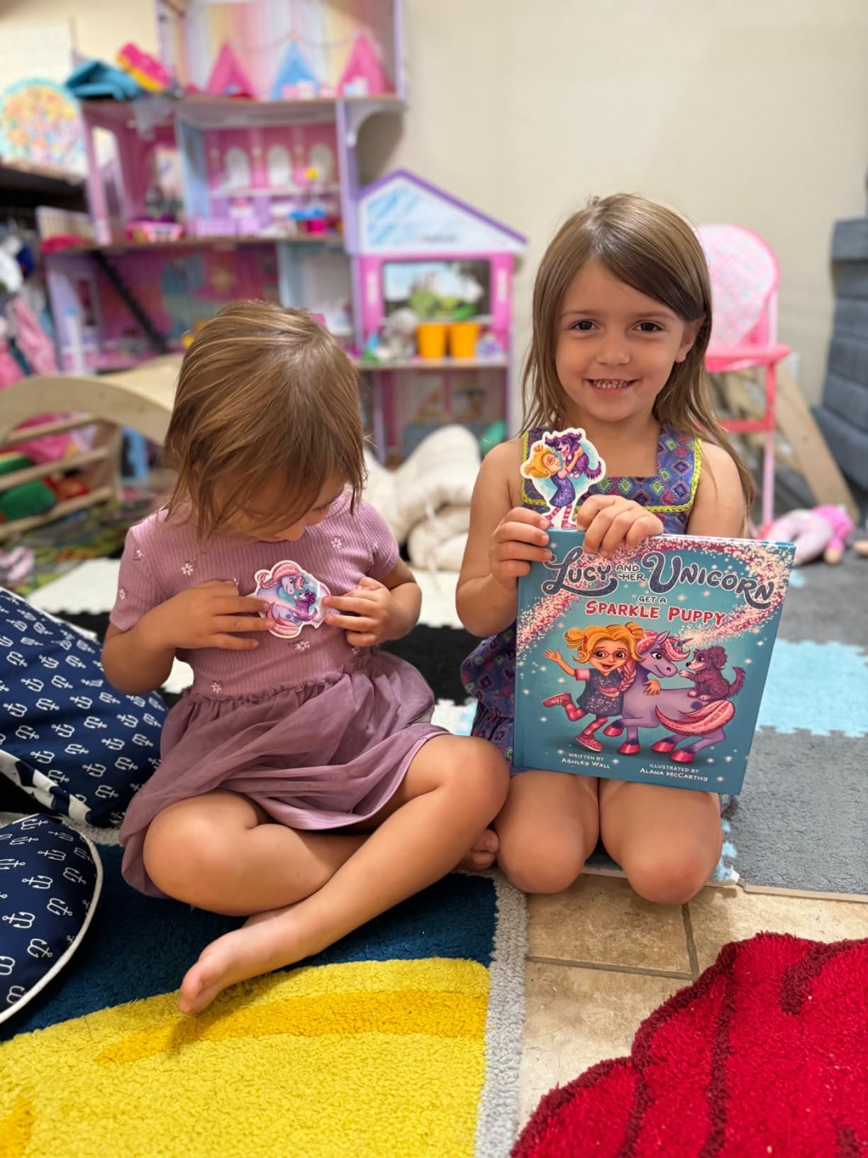 Lucy And Her Unicorn Get A Sparkle Puppy – MamaBear Books Lucy And Her Unicorn Get A Sparkle Puppy – MamaBear Books