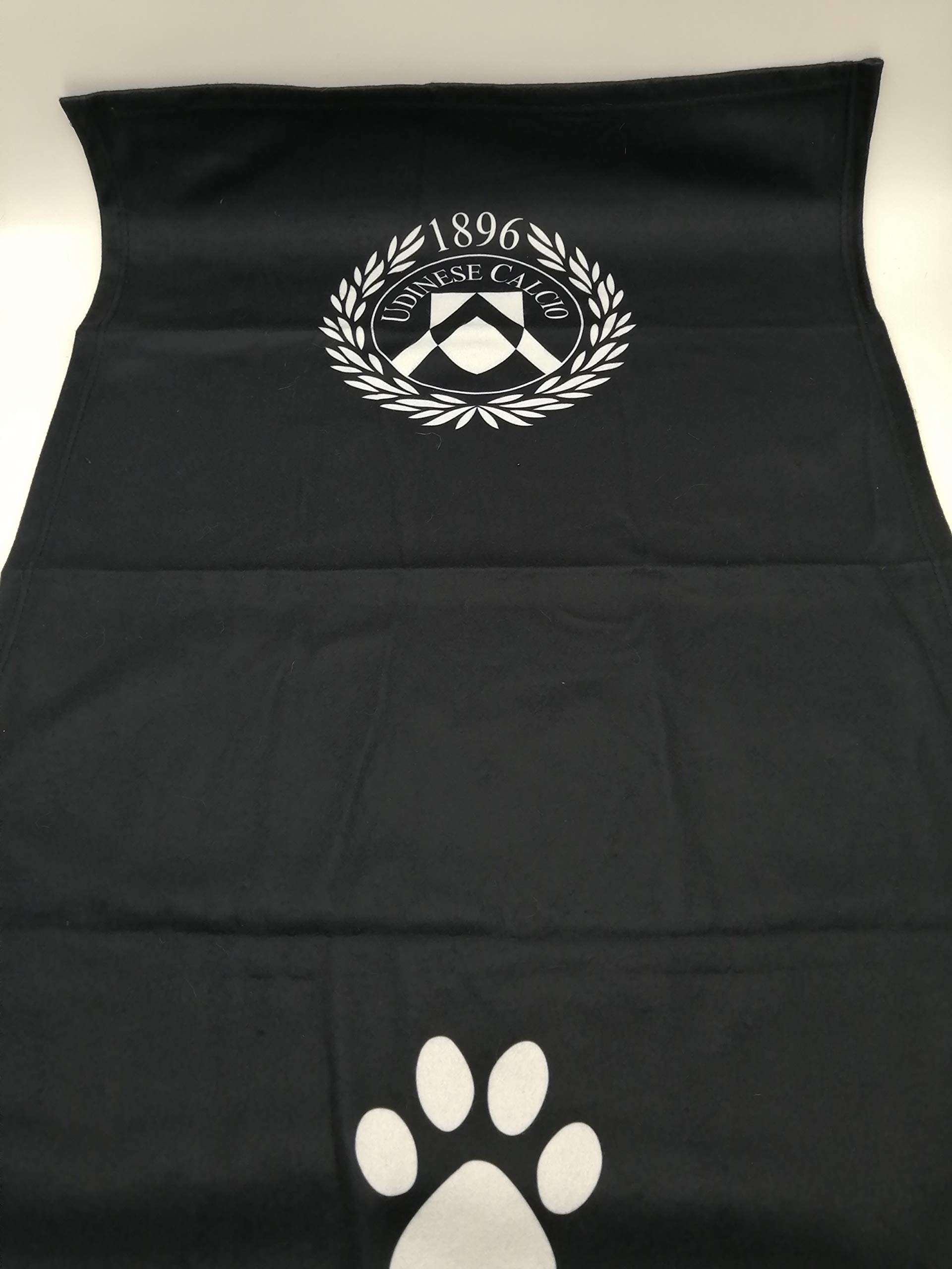 Plaid Officiel Udinese Calcio 1896 | Taille 100 X 150 Cm, Noir, Lavable En Machine