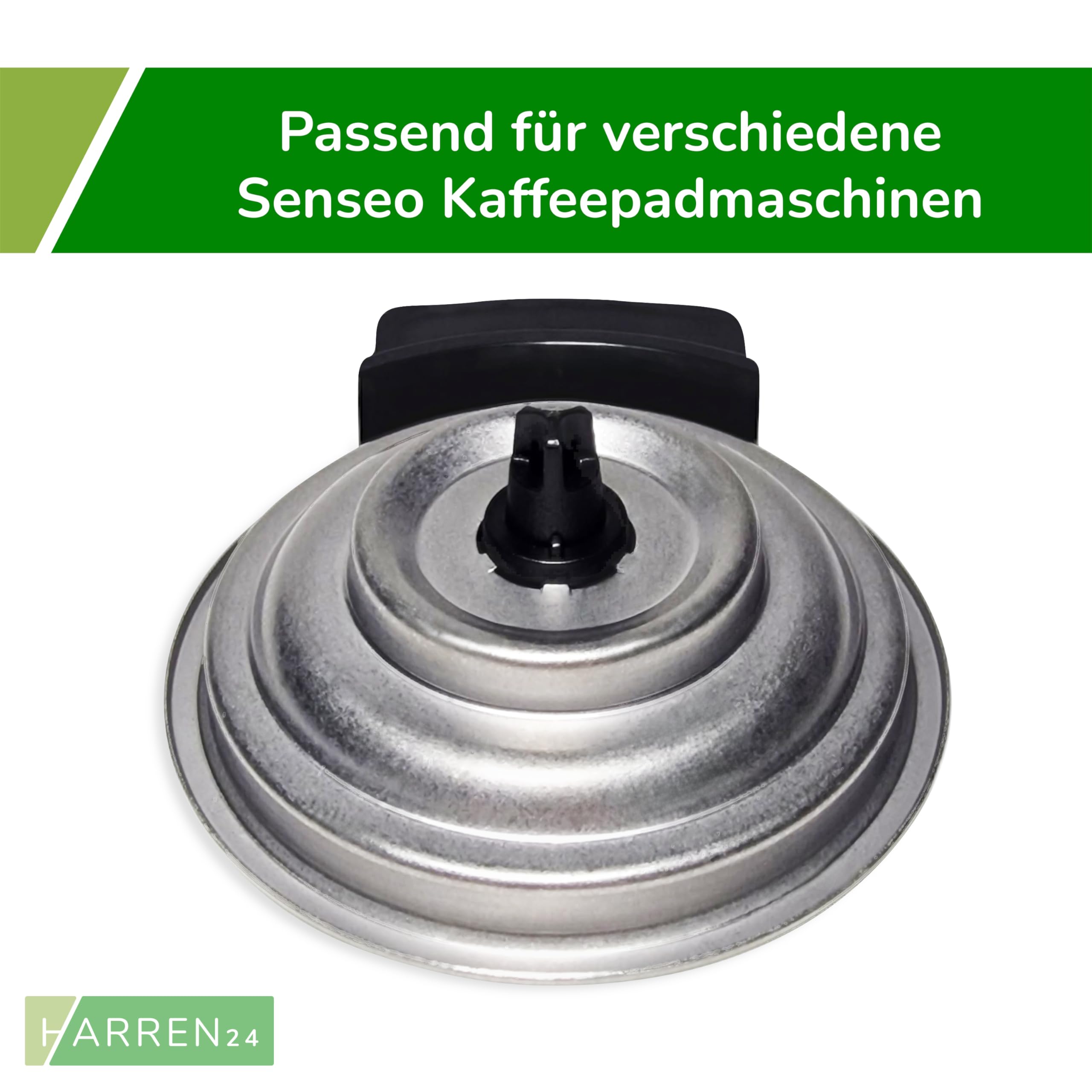 Padhalter CRP100/01 für 1 Tasse kompatibel mit Philips Senseo Kaffeepadmaschine Viva Cafe, Latte Select, Cappuccino Select, Latte Duo, Quadrante, Twist
