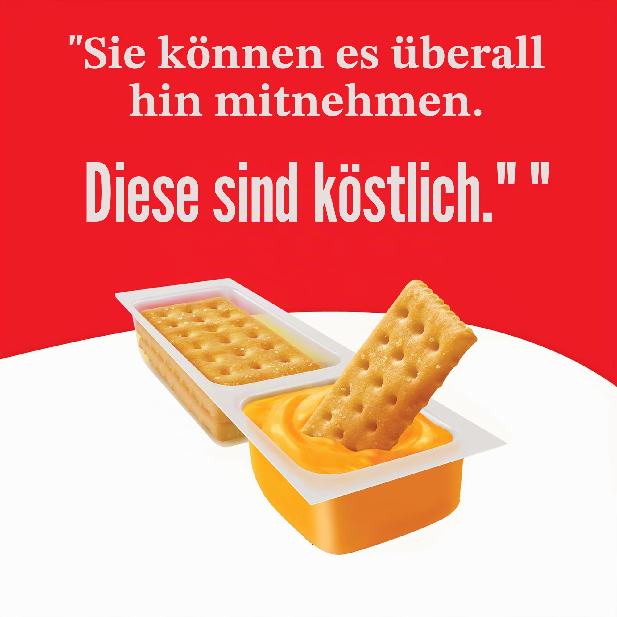 Handi-Snacks RITZ Crackers 'N Cheesy Dip Snack Packs, 20 Snackpacks