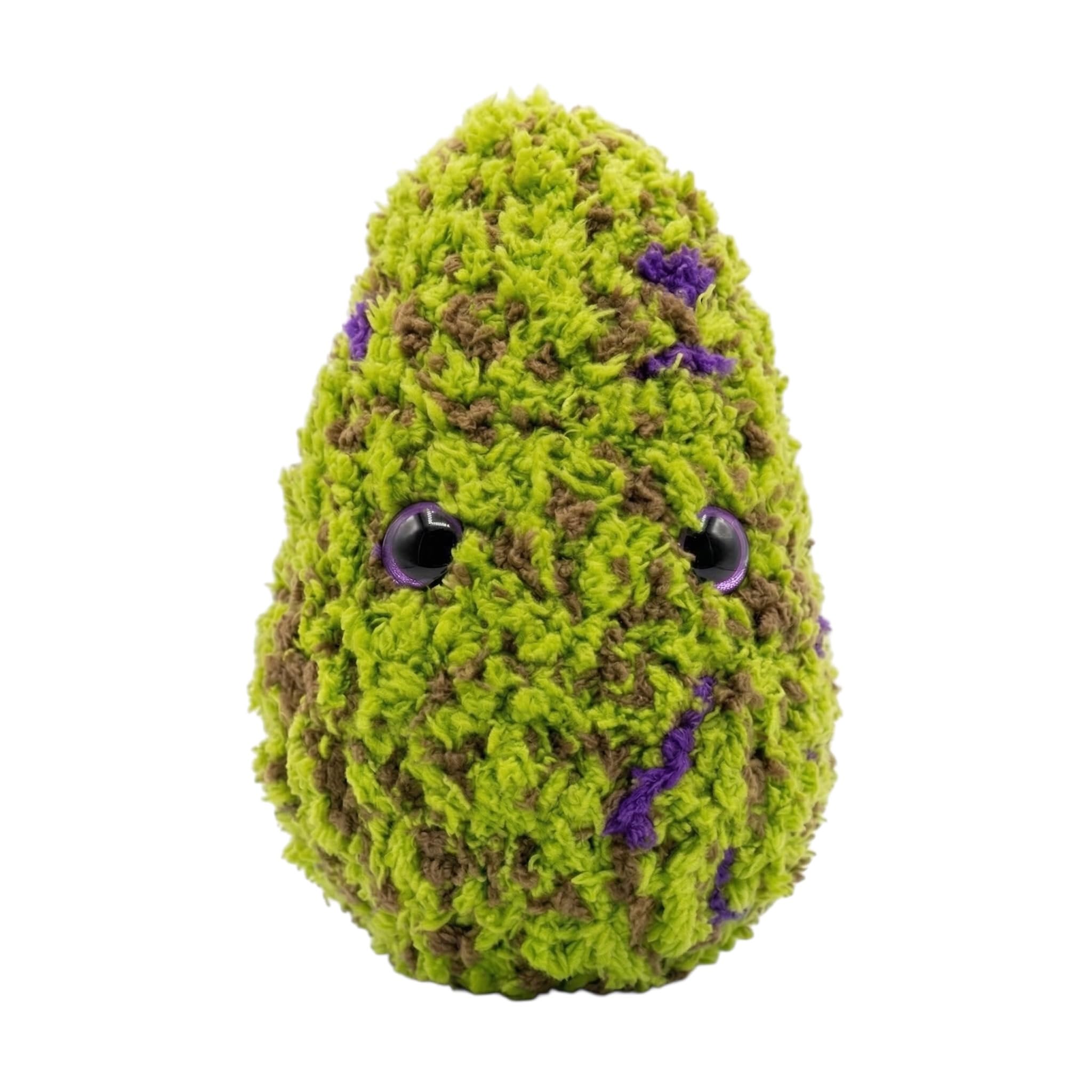 Nouglas Plush Buddy Handmade Crochet Weed Plush, Cozy Weed Pillow, Weed Nugget Plush, Funny Stoner Gifts, Weed Decor, Gifts for Stoners