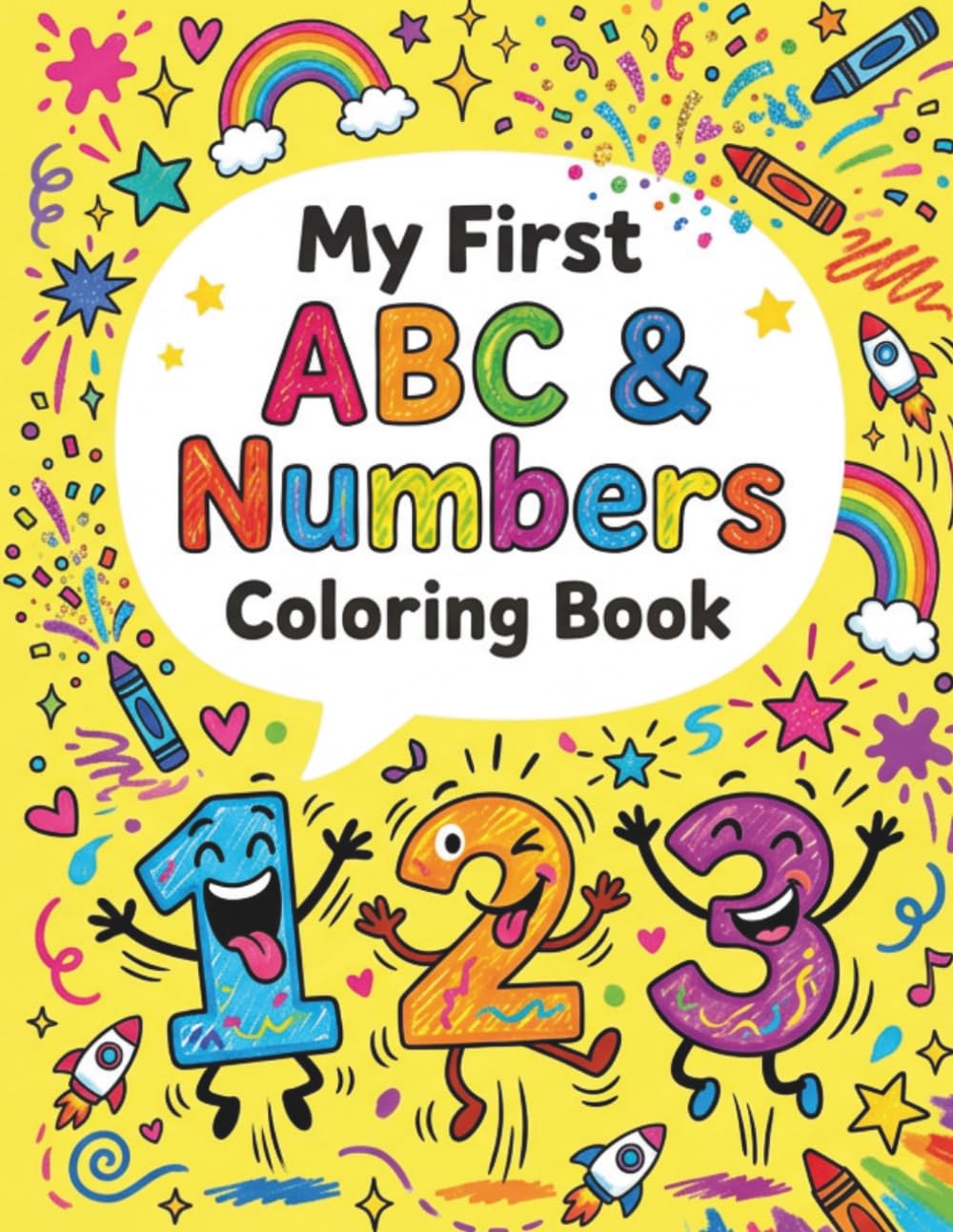 My First ABC & Numbers Coloring Book