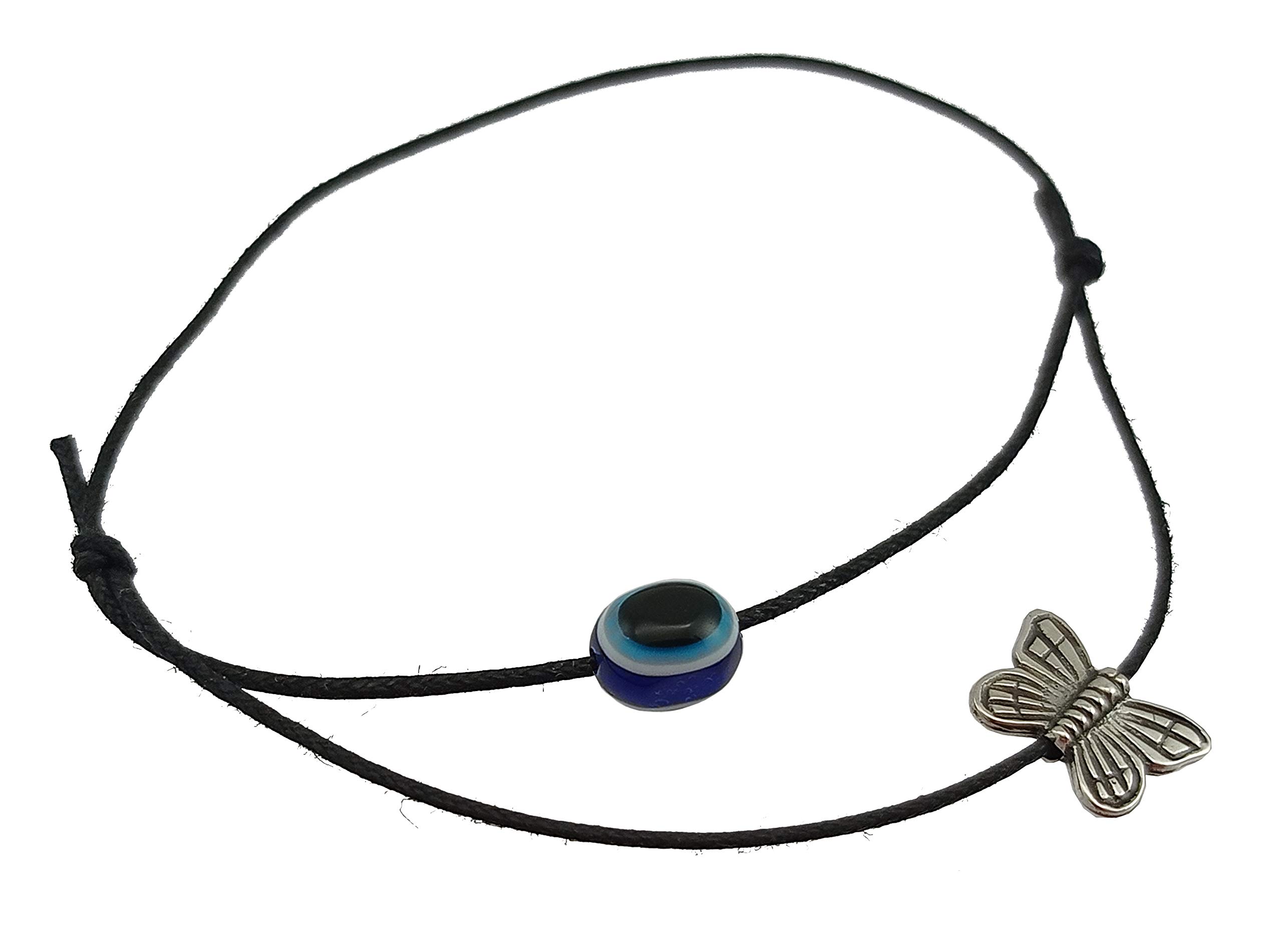 High Trendz Black Thread Adjustable Knot Anklet With Evil Eye And Charm For Women And Girls (KAK47) (B08SJWC6MY) Amazon Price History, Amazon Price Tracker