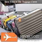 7 Pack Silicone Luggage Tag Baggage Handbag Travel Bag Tags with Name ID Card Perfect to Quickly Spot Luggage Suitcases (Multicolor)