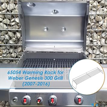 65054 Warming Rack for Weber Genesis 300 Grill Parts 2007-2016 Genesis E310 E320 E330, Warming Rack for Weber Genesis Grill Parts Warming Rack Weber 81323 62749