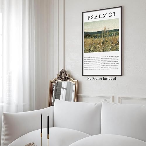 Vista 34 de Arte de pared de acuarela de Jesús, pintura en lienzo cristiano, imágenes de las Escrituras, decoración de pared, póster con versículos bíblicos