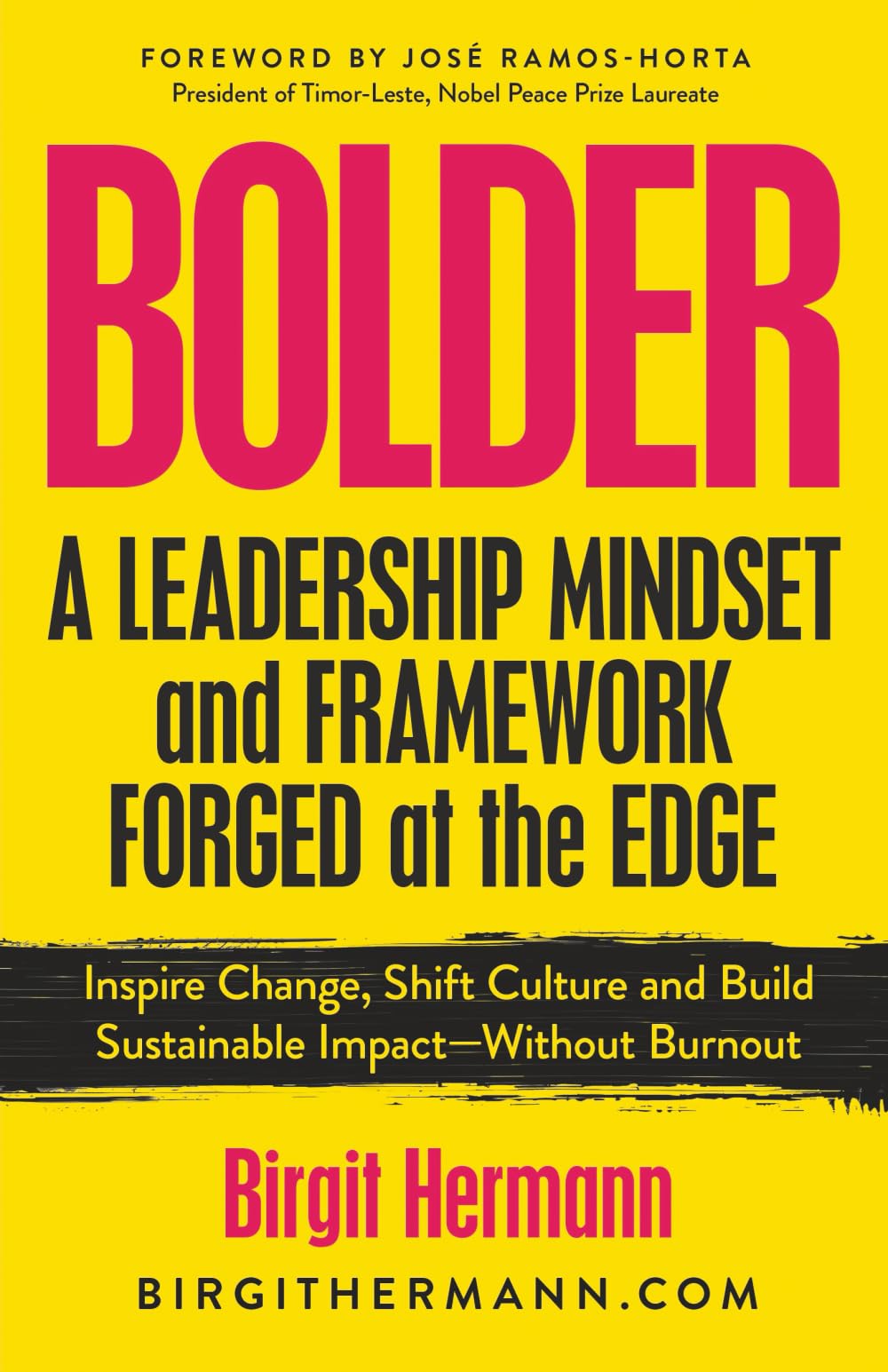 BOLDER: A Leadership Mindset and Framework Forged at the Edge: Inspire Change, Shift Culture, and Build Sustainable Impact—Without Burnout