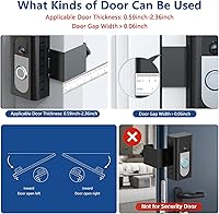 Vista 3 de KIMILAR Soporte Antirrobo para Timbre de Video Compatible con Timbre de Video Inalámbrico Ring/Blink, Accesorios de Soporte de Montaje Ajustable