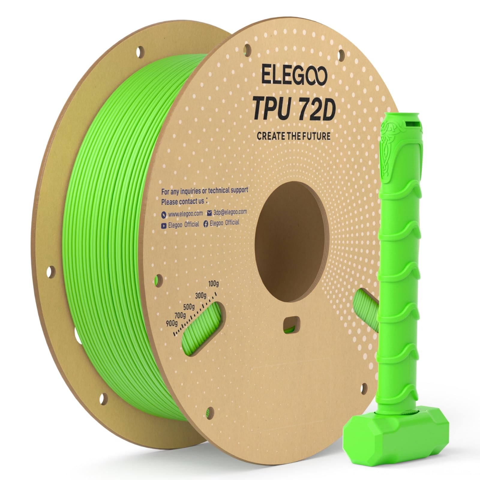 ELEGOO TPU Filament - Flexible 3D Printing -20