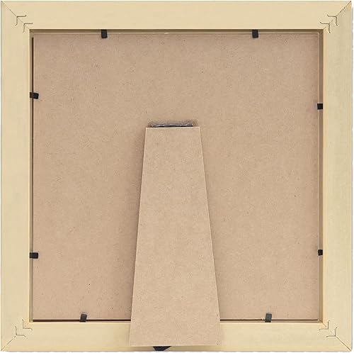 Miniatura 4 de Ebherys Marco de bordado a mano de 9.5 x 9.5 pulgadas en rojo  Muestra el marco de exhibición de bordado de cruz de 7.5 x 7.5 pulgadas con cartón,