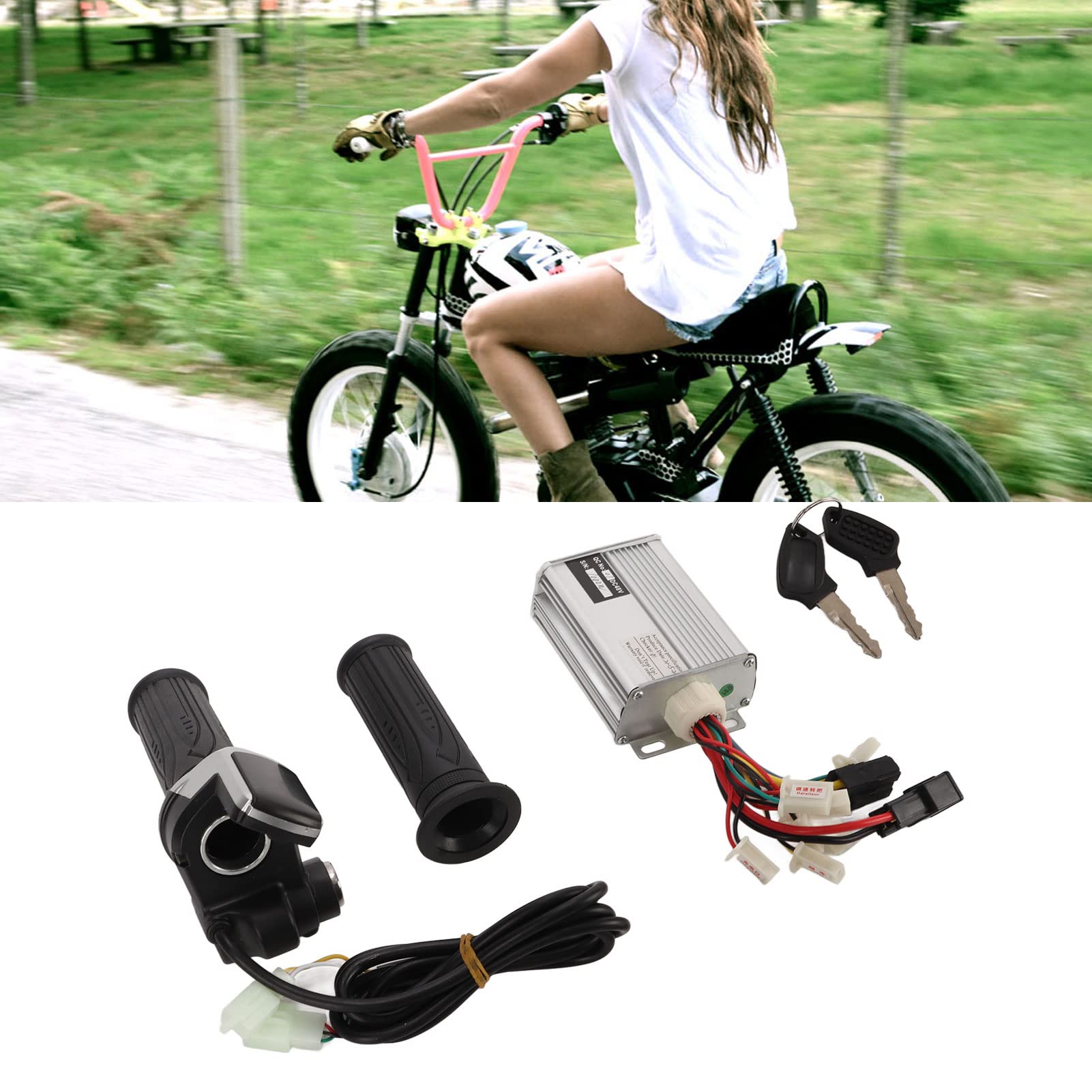 Controlador de velocidad del motor del cepillo, DC48V 1000W, regulador de conducción, caja moduladora, para electricidad