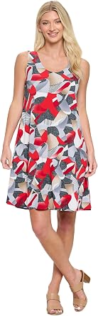 Jostar Plus Size HIT Missy Tank Dress-7003HT-TXP1