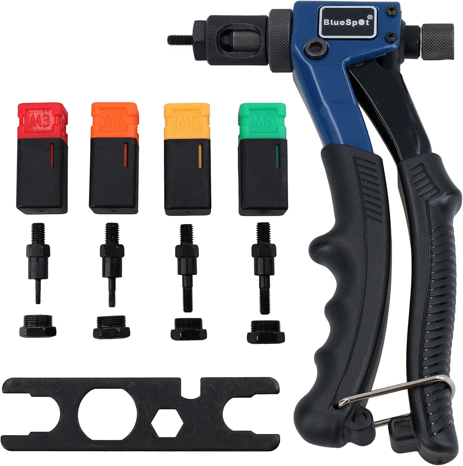 Nut Riveter Hand Nut Sert Riveting Rivnut Tool Fastener M3 M4 M5 and M6