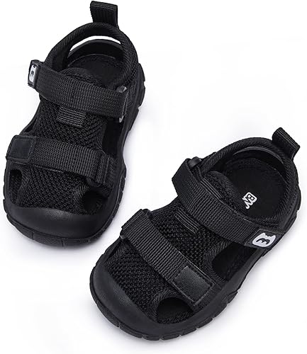 Miniatura 3 de BMCiTYBM Sandalias de verano con punta cerrada para bebé, niño, niña, zapatos ligeros, antideslizantes, para primeros pasos, 6, 9, 12, 18, 24 meses