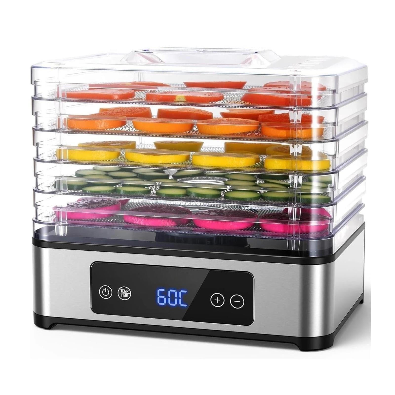 Disidratatore Alimentare 5 Vassoi In Acciaio Inox