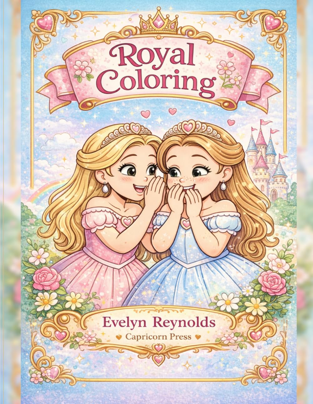 Royal Coloring: A Princess Coloring Book for Kids Ages 4–15