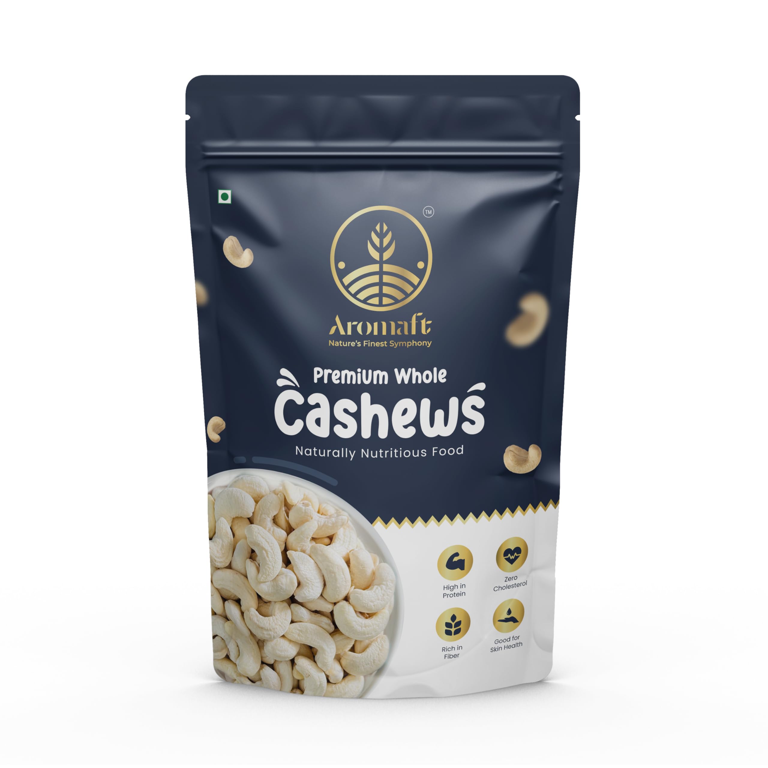 Aromaft Premium Whole Cashews | 250g | 100% natural whole raw cashew | Rich in essential nutrients such as protein, healthy fats, vitamins, and minerals | Kaju (B0D2LHB98D) Amazon Price History, Amazon Price Tracker