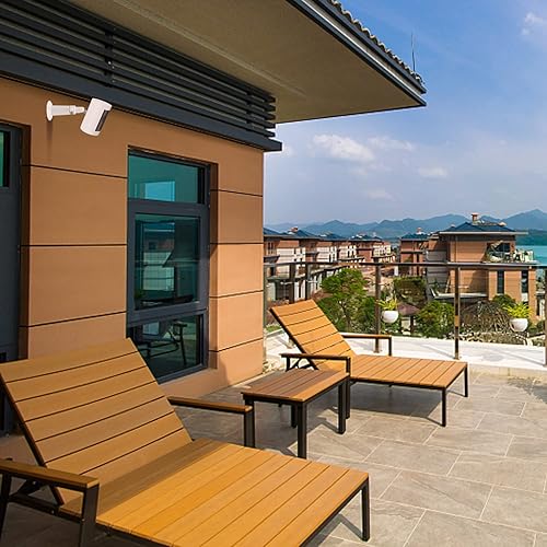 Miniatura 9 de (Metal 2 unidades) Soporte de pared de seguridad ajustable de 360 grados para Ring Stick Up CamRing Outdoor Cam PlusWyze CamEufy CamArlo Cámaras, se