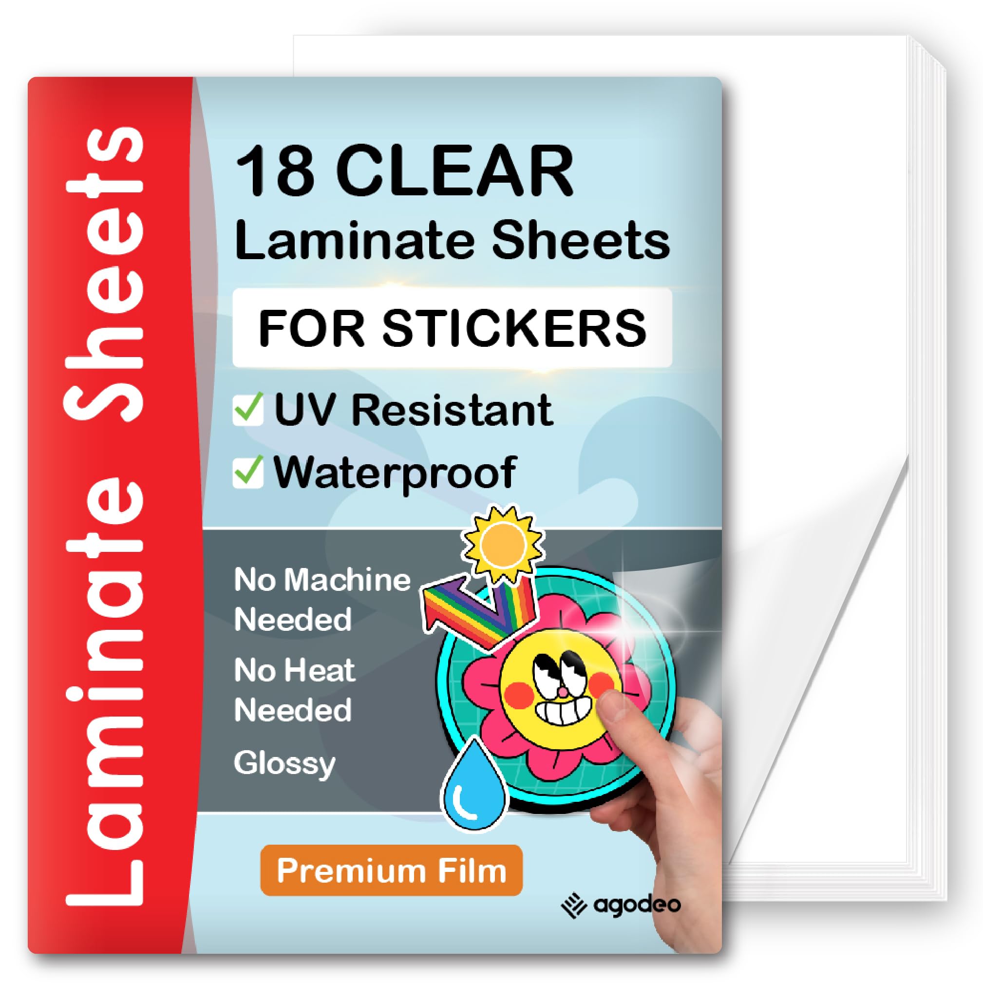 UV Resistant Laminate Sheets - Protect Stickers! -1