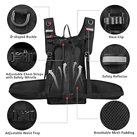 Lunidry Insulated Hydration Pack Backpack with 3L BPA Free Leak-Proof Water Bladder, Keep Liquids Cool for Up to 5 Hours, Daypack for Hiking, Running, Cycling, Hunting, Climbing