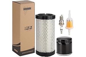 Advanced EZGO Oil Change Kit with Air Filter, Oil Filter, Fuel Filter, and Spark Plug