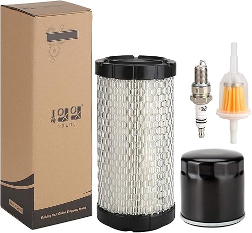 10L0L Kit de afinación de carrito de golf para EZGO TXT 2010 Up y RXV 2008 Up Modelos de gas con 4 ciclos Kawasaki 13.5 hp Motores Inl. Filtro de