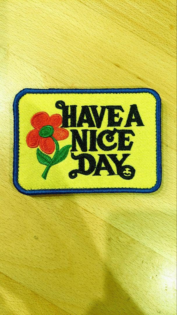Amazon.co.jp: ベルクロワッペン HAVE A NICE DAY ミステリーランチ