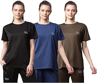 Mack Jonney Regular Fit Women Tshirts Pack of 3-MACK57689