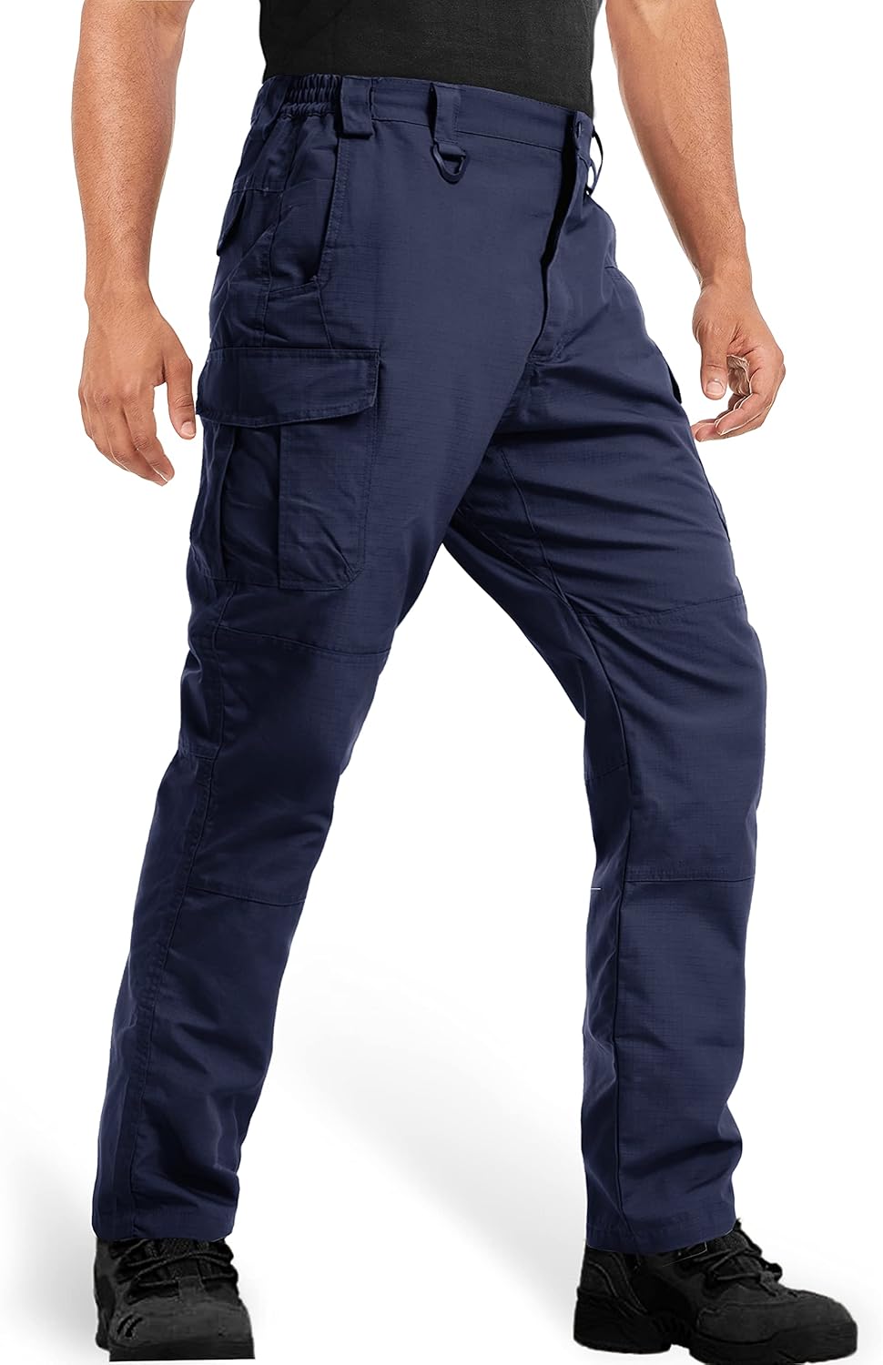 MAGCOMSEN Men's Tactical Pants 9 Pockets Ripstop, Water Repellent, Cargo Pants for Work, Hiking, Hunting(No Belt)