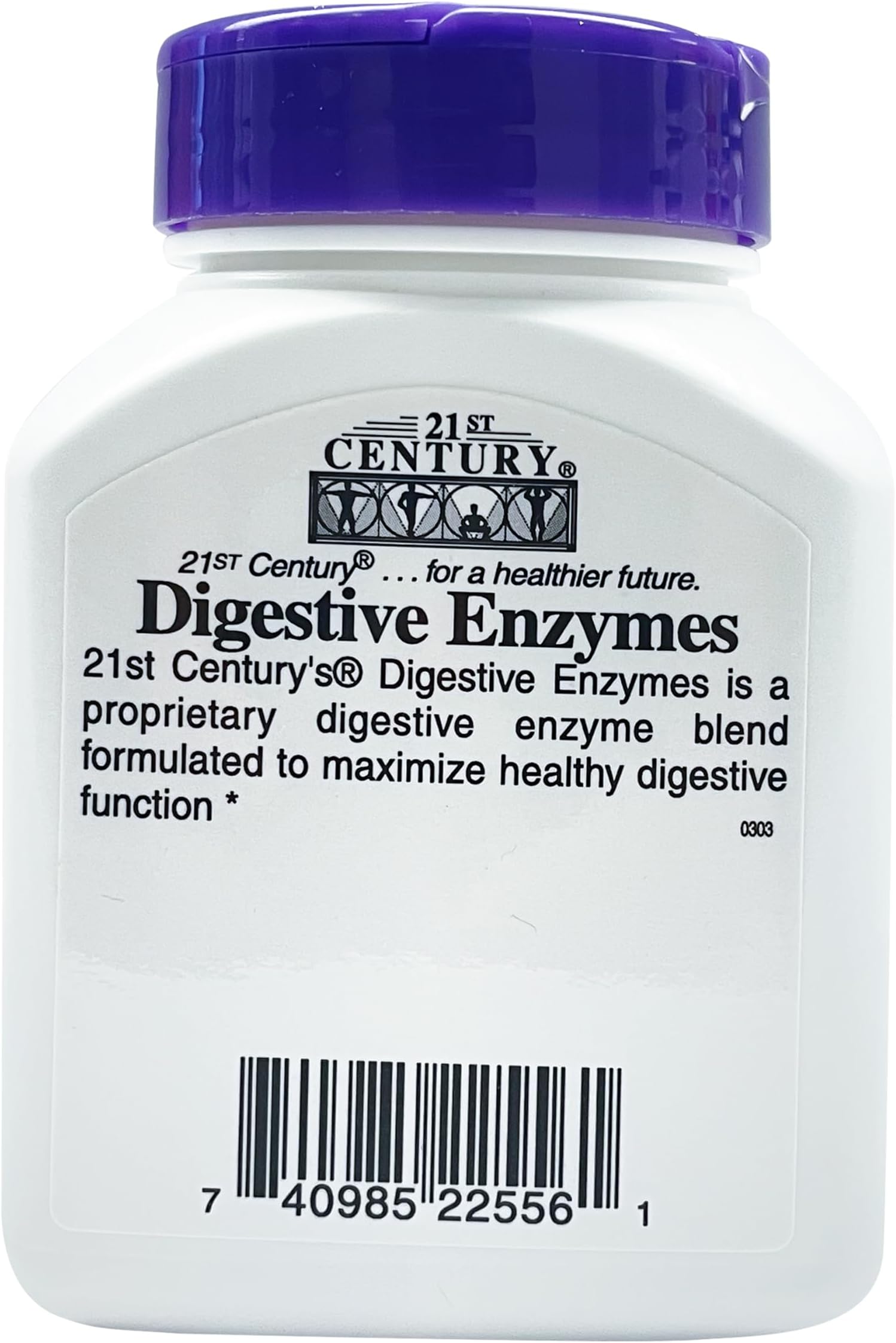 21st Century Digestive Enzymes, 60 Capsules