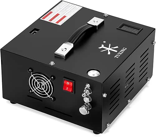 TUXING 4500Psi Pcp Air Compressor | 30Mpa 300Bar High Pressure