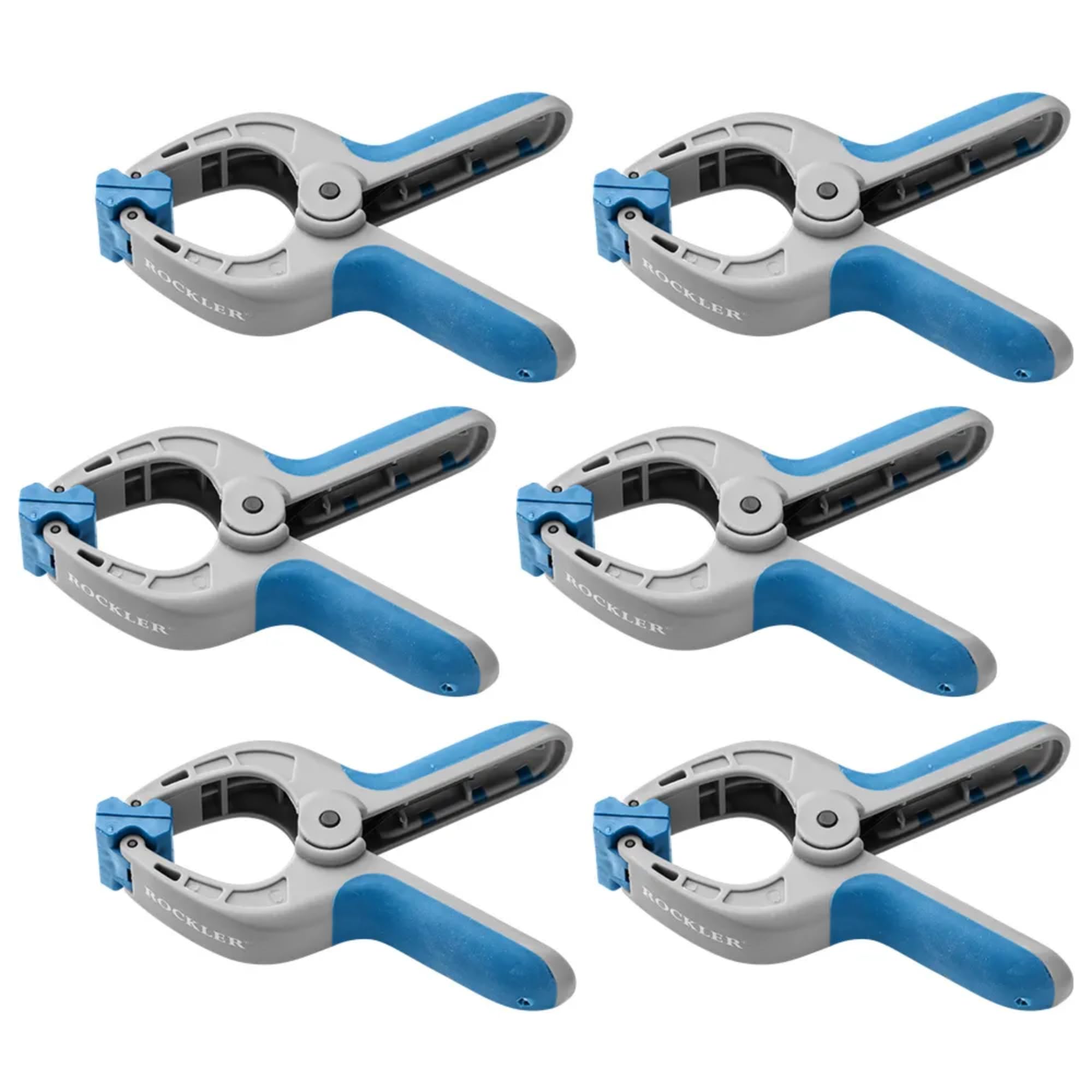 Rockler Small Spring Clamps, 6-Pack