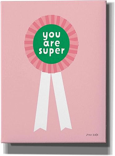 Epic Graffiti 'Super Award' by Ann Kelle Designs, Canvas Wall Art, 12"x16"