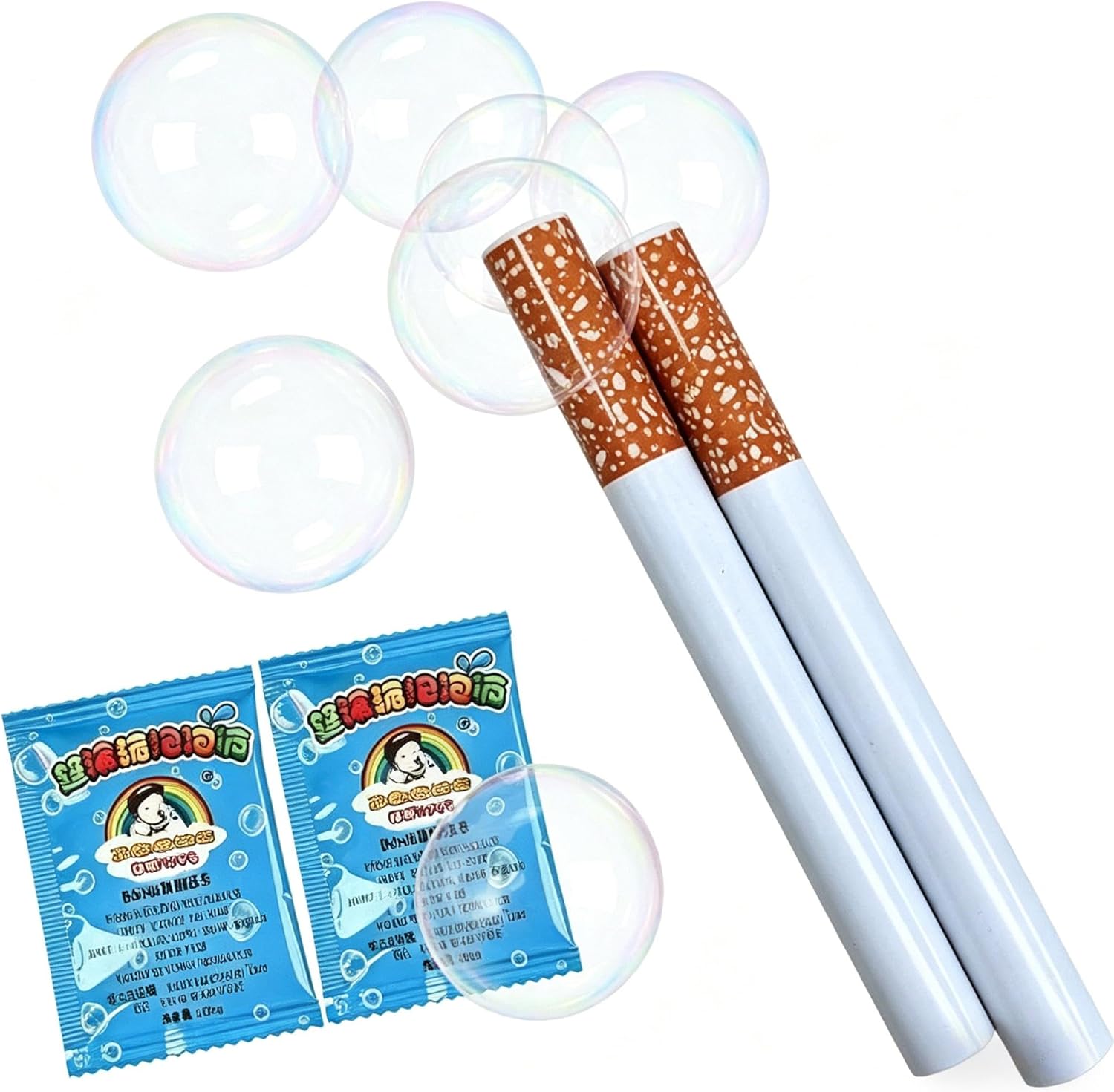 Bubble Blower Wand - Bubble Maker for Stress & Anxiety Relief, Relaxing Sensory Toys for Adults Kids, Fun Party Gift for Men Women