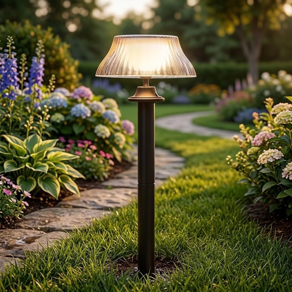 Faretto per solare da Esterno IP65 Alluminio 31cm Faretto per(Solar - 1 Light)