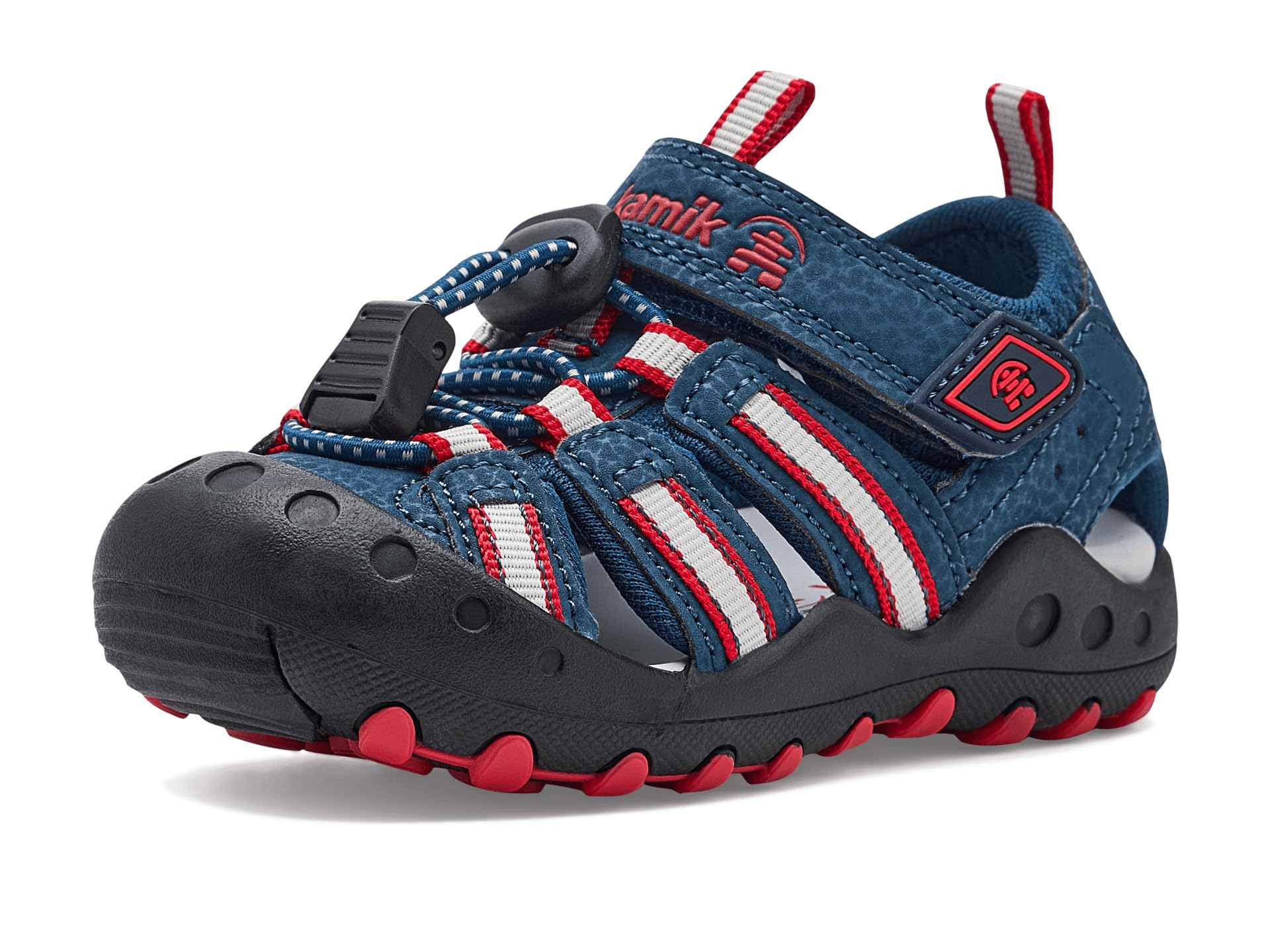 Kamik Crab, Sandalias Deportivas, Navy Red Nrd, 37 EU