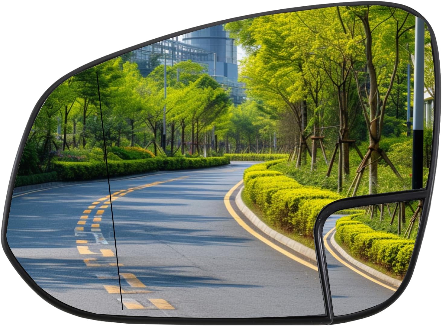 Driver Side Mirror Replacement for Toyota Hilux 2015 2016 2017 2018 2019 - Left Side Mirror Glass, Rear View Mirrors Glass with Power Heated