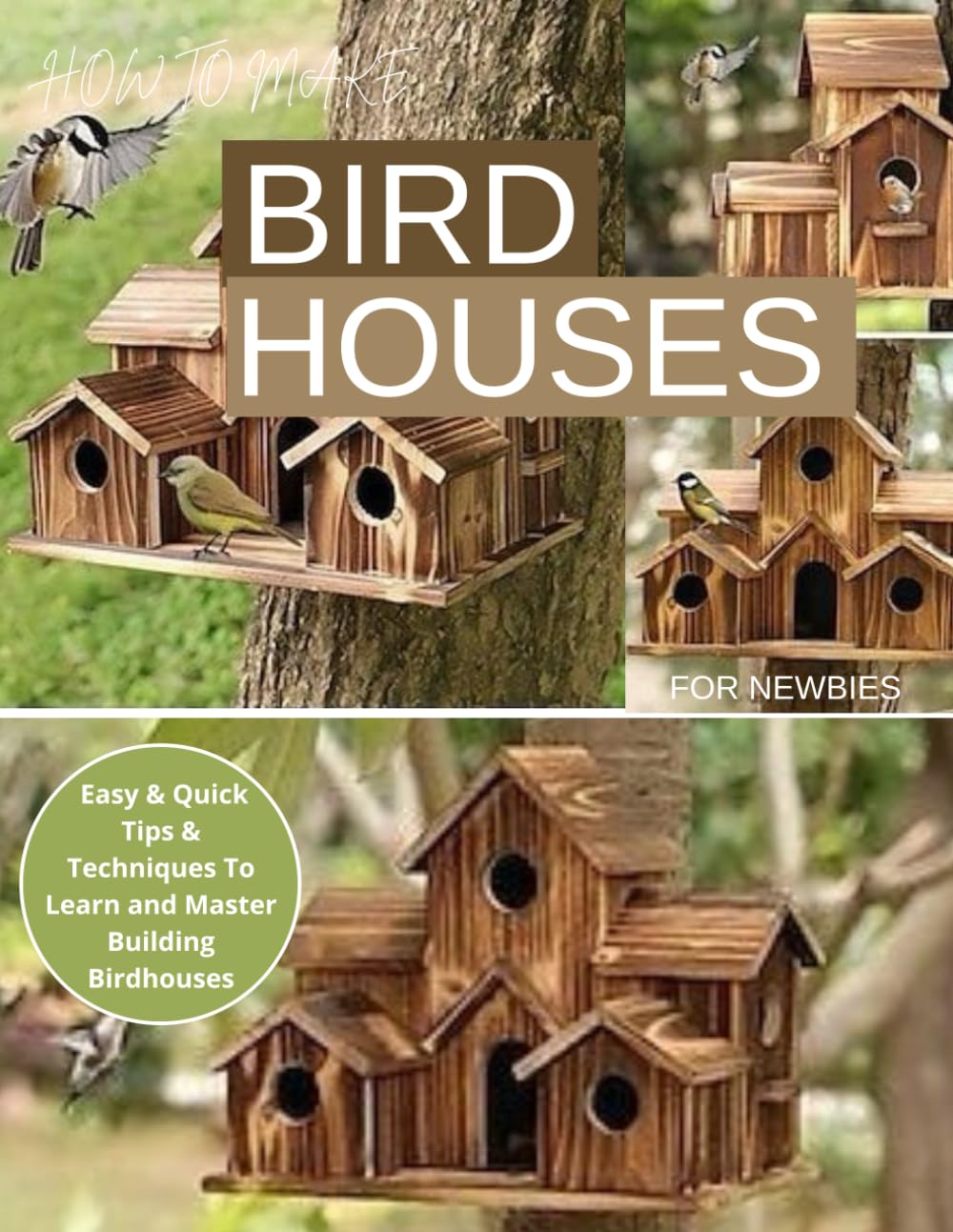 How To Make Birdhouses For Newbies : Easy & Quick Tips & Techniques To Learn and Master Building Birdhouses