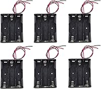 Vista 4 de Estuche con AA batería Negro con conductor de cable