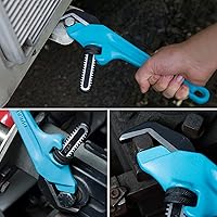 Vista 7 de DURATECH 9-1/2 inch Hex Offset Wrench, Hex Pipe Wrench, CR-V Hook Jaw