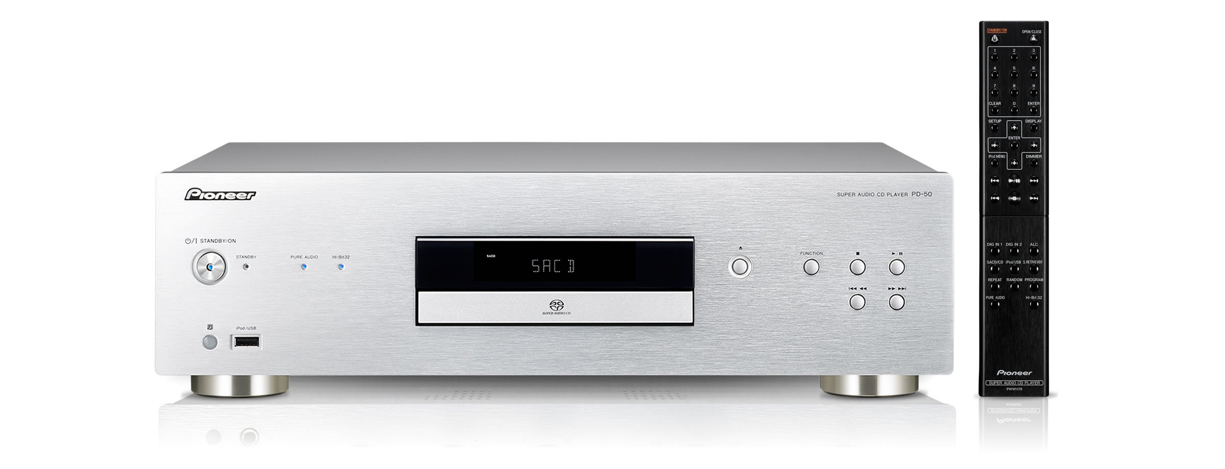 Pioneer PD-50 Lecteur CD Salon Super Audio CD, Lecteur CD