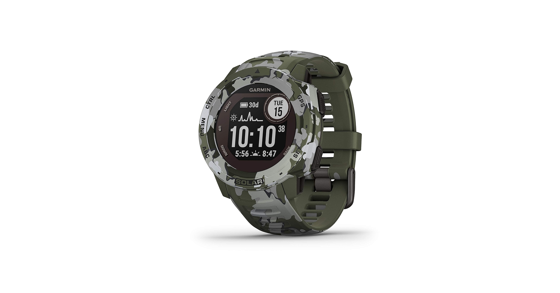 Amazon.com: Garmin Instinct Solar, Solar-Powered Rugged