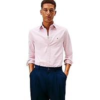 Tommy Hilfiger Camicia da Uomo Heritage Oxford Stripe RF MW0MW36238 L/S