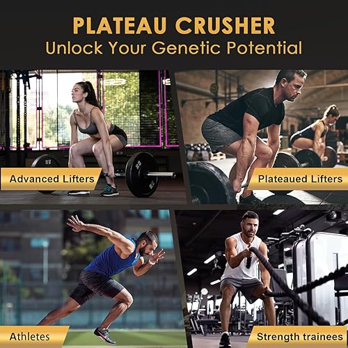 Miniatura 7 de Monohidrato de creatina micronizada para mujeres y hombres, polvo de creatina para hombres y mujeres para mejorar el rendimiento y la fuerza, apoyar