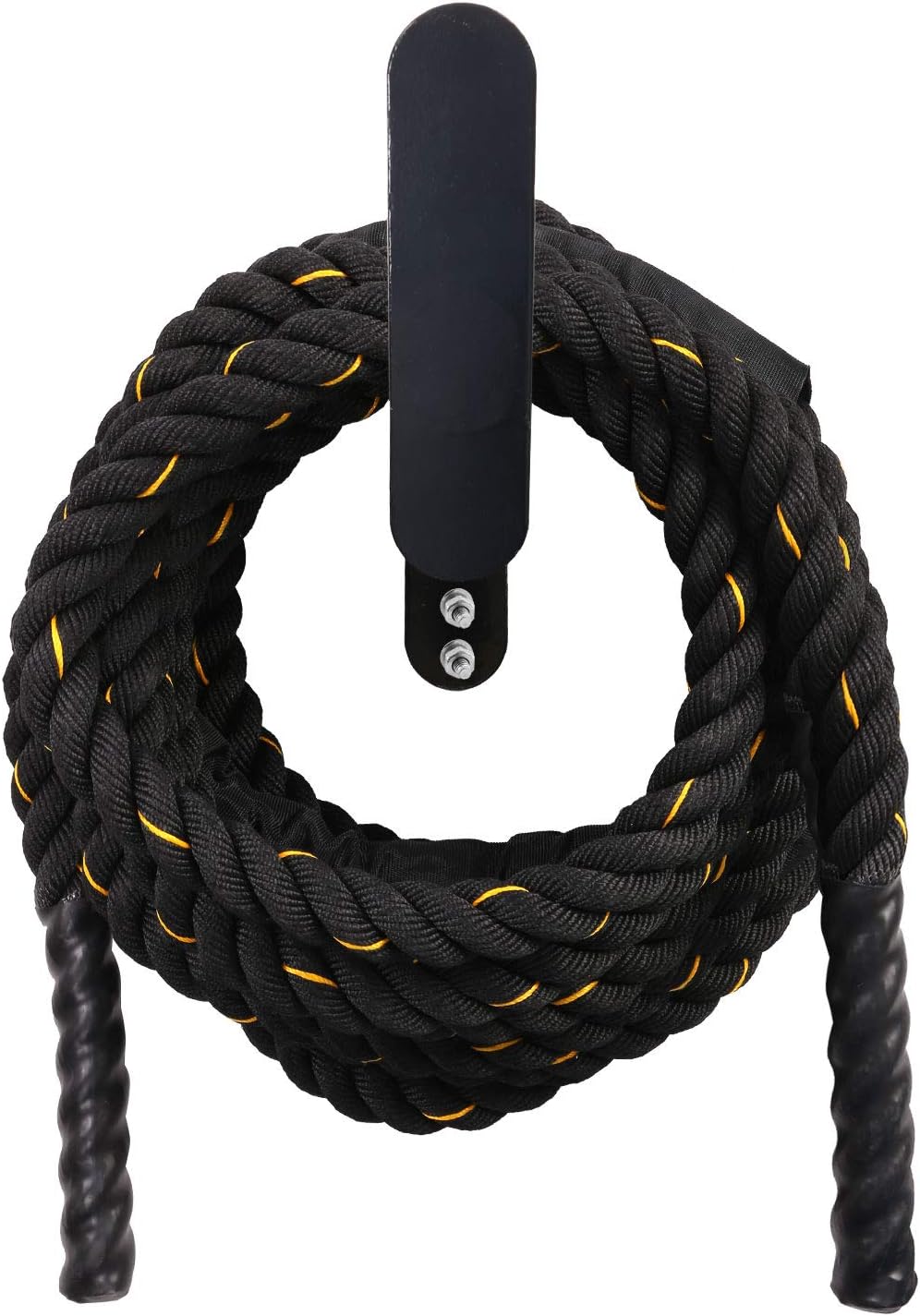 Odoland Battle Rope Holder, Wall Mount Battle Rope Storage Rack