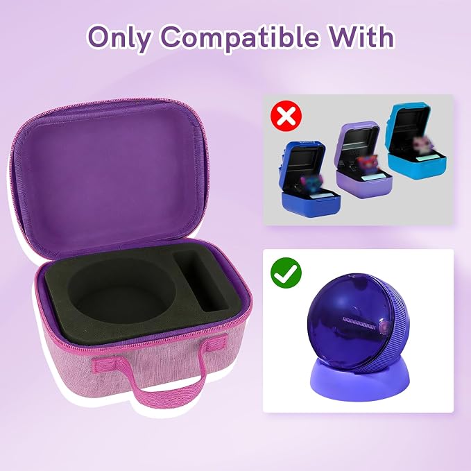 Funda de viaje resistente para Bitzee Hamster Ball miniatura 4
