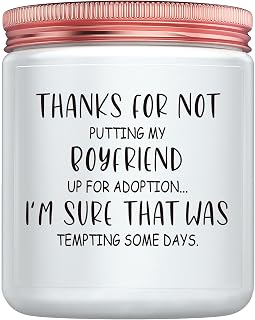 Gifts for Boyfriends Mom - Mother in Law Mothers Day Gift, Birthday Christmas Gifts for Mother-in-Law, Boyfriend's Mom, Women Gift Candle