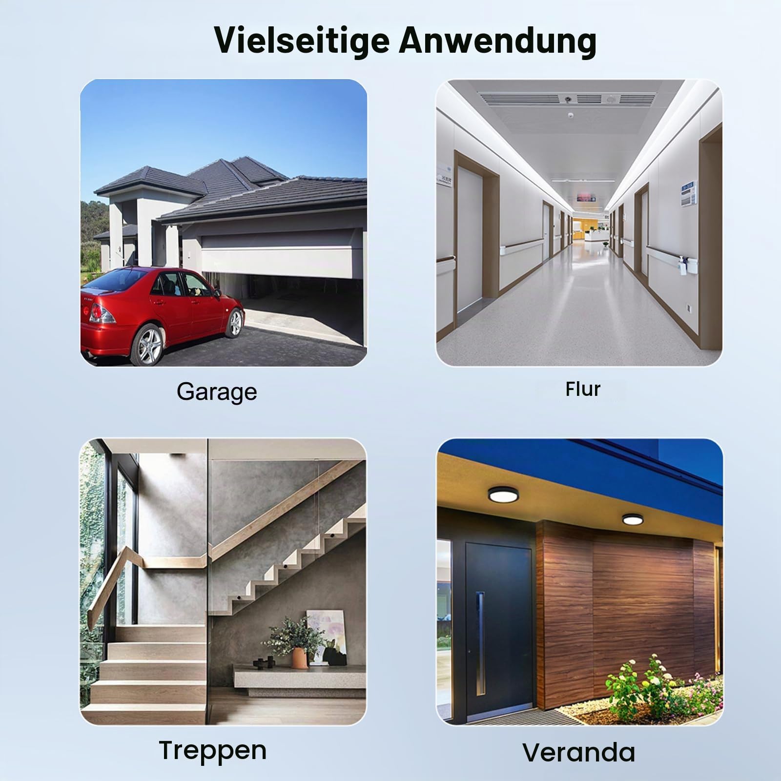 ZigBee Smart Bewegungssensor, intelligenter Bewegungsmelder für die Heimsicherheit, drahtloser Bewegungssensor mit Fernüberwachungs App, Sprachbefehl kompatibel mit Alexa. ZigBee Hub Required. 4 Pack