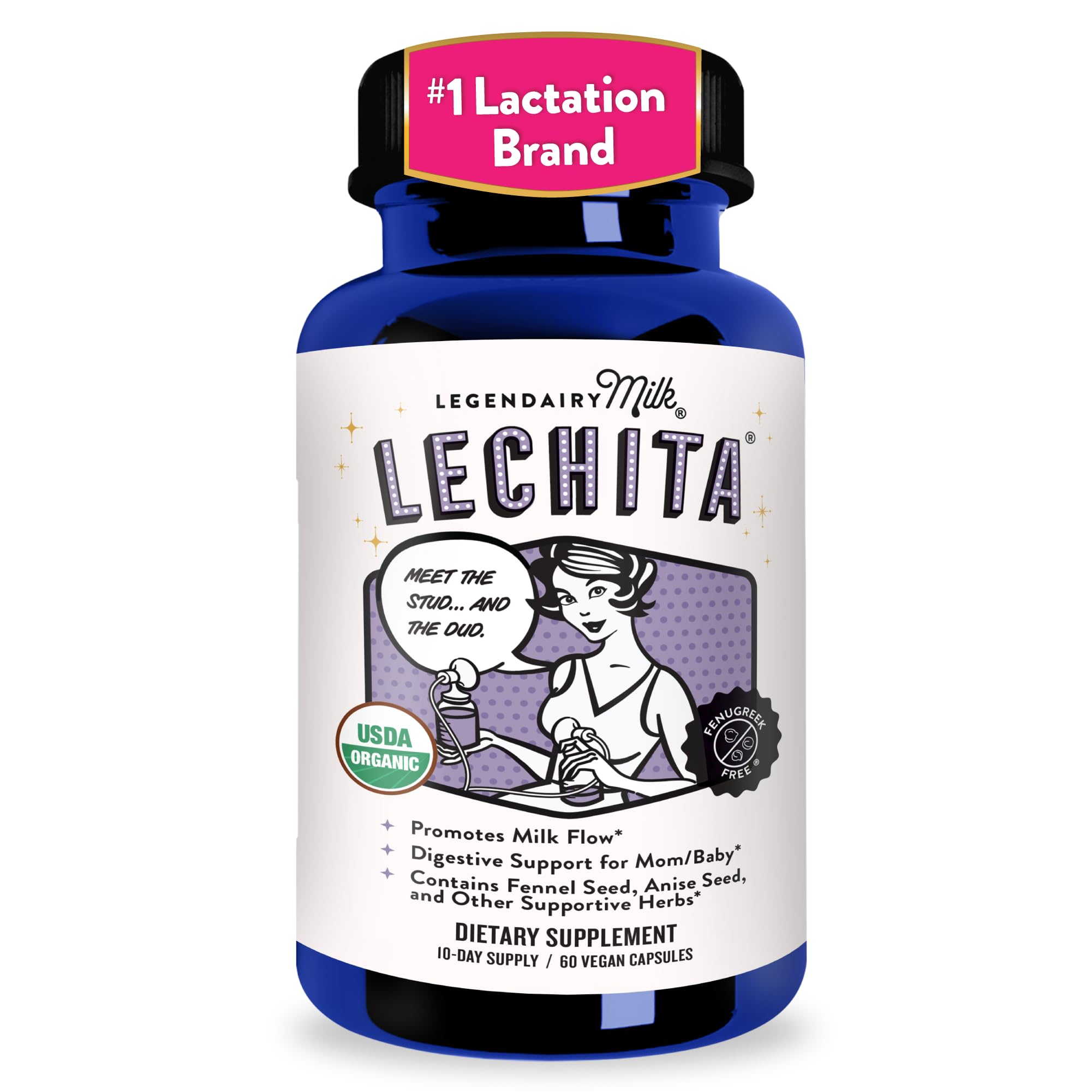 Amazon.com: Legendairy Milk Lechita, Supports Milk Flow, Organic